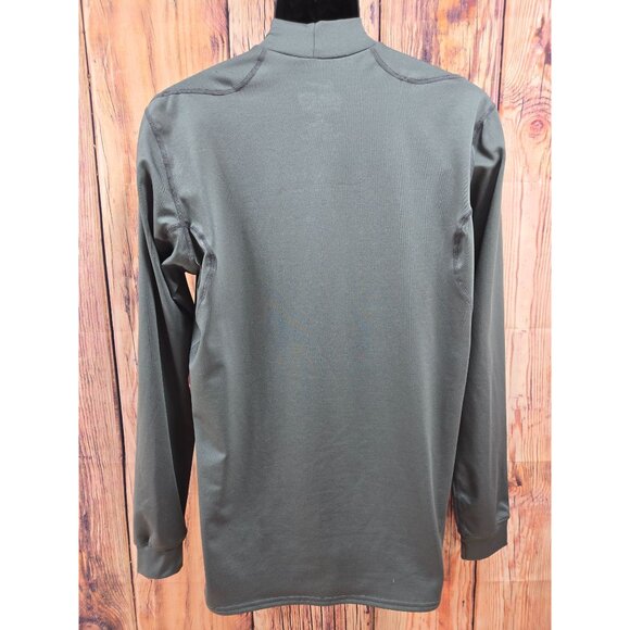 Nike Pro Combat Dri-Fit Long Sleeve Top Large Gray - Picture 2 of 10